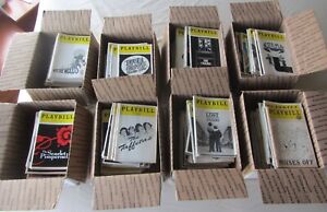 Huge lot of 317 BROADWAY PLAYBILLS from the 1990's to early 2000's