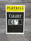 CABARET, PLAYBILL, APRIL 2014, ROUNDABOUT STUDIO 54