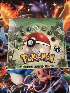 Wizards of the Coast Pokemon Card Game Sealed Jungle 1st Edition Booster Box