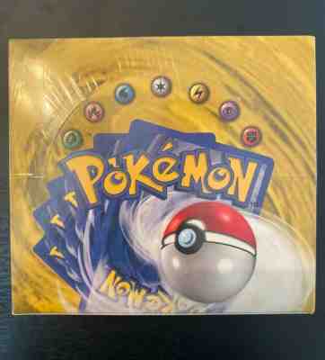 Pokemon Shadowless Base Set Booster Box - Factory Sealed