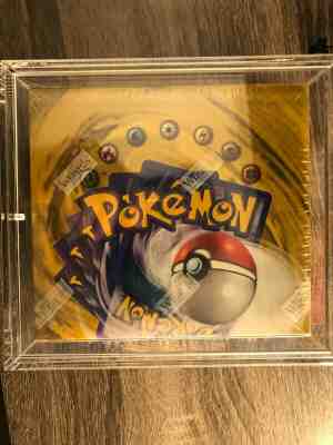 Pokemon Base Set Booster Box Green Wing Charizard Factory Sealed English 36 Pack