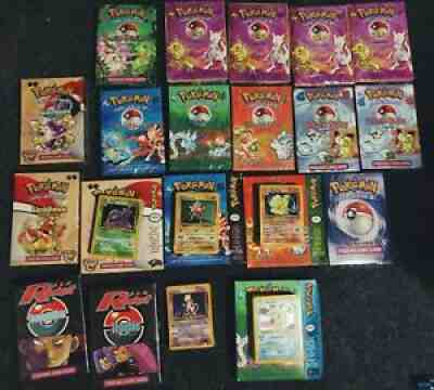 Pokemon Theme Decks Zap, Power Reserve, Blackout, Overgrowth, Brushfire,...