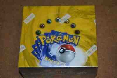 Pokemon Base Set Booster Box, Ships in Acrylic Case Excellent 