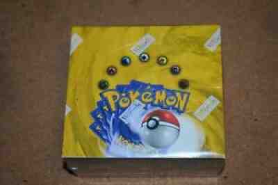 Pokemon Base Set Booster Box, Ships in Acrylic Case Excellent 