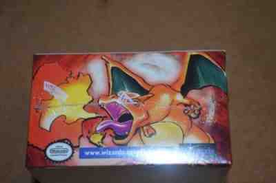 Pokemon Base Set Booster Box Green Wing Ships in acrylic case Excellent ++