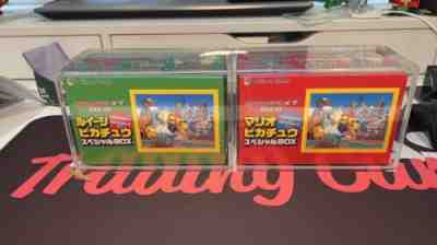 2016 pokemon mario and luigi boxes sealed with case