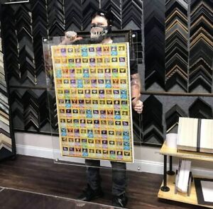 Pokemon TCG KB Toys Uncut Fossil Foil Sheet Promo 110 Holo Cards Extremely Rare