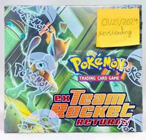 Pokemon Ex Team Rocket Returns Booster Box - English, Factory Sealed, 36 Packs