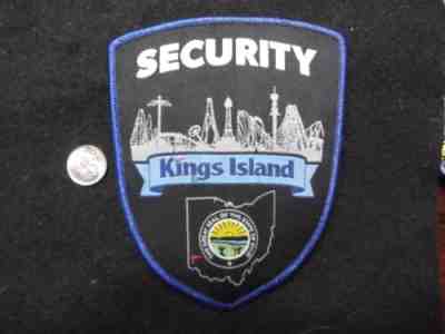 Ohio Cincinnati Kings Island Amusement Park Security Police variation new issue