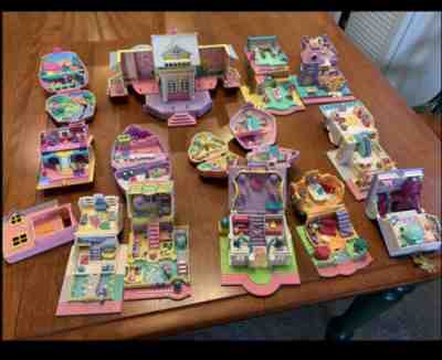 Huge Vintage Polly Pocket Lot 
