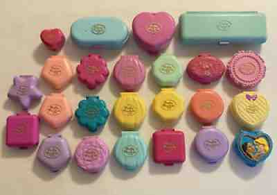 Vintage Bluebird Polly Pocket Compact, Clamshell, Play sets - Lot