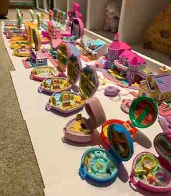 Polly Pocket vintage big lot disney etc