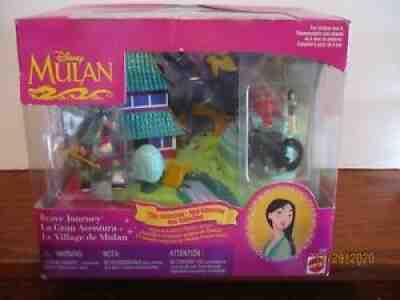 Details about   New Disney Mulan Figure Playset
