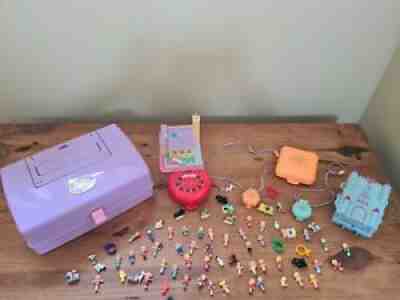 Polly Pocket Bundle Figures Dolls Playsets Vintage Lockets