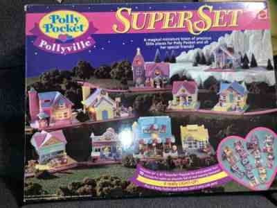 Polly Pocket Bluebird 1994 Pollyville Superset