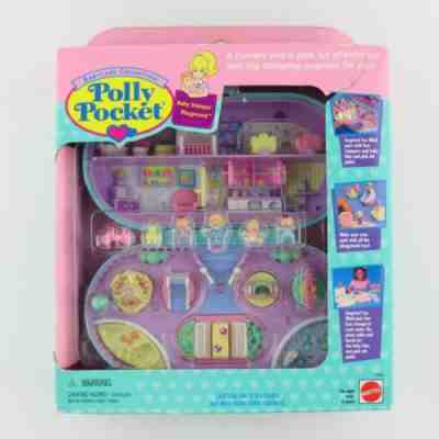 POLLY POCKET 1992 Baby Babysitting Stampinâ?? Stamper Playground *NEW & SEALED*