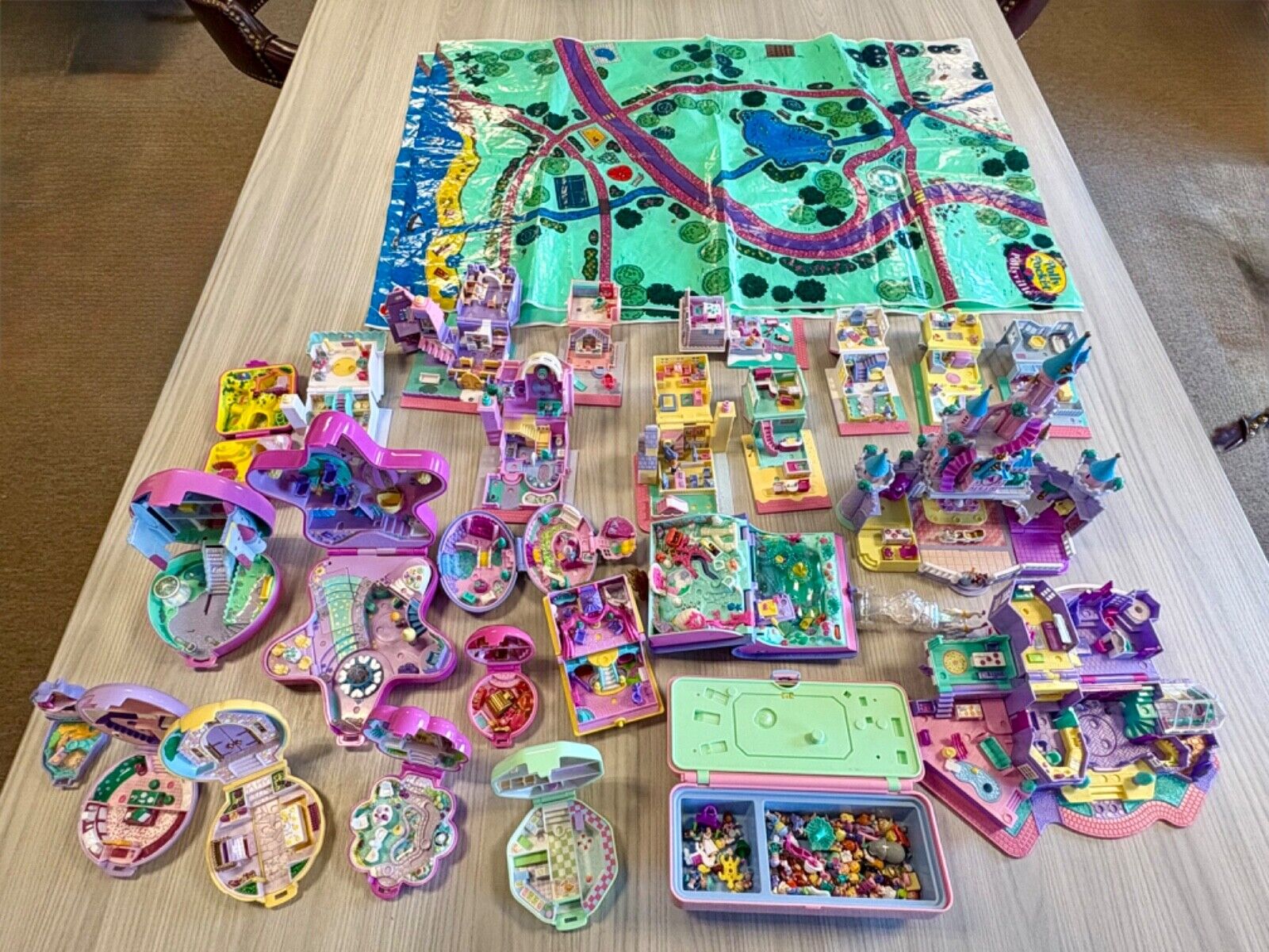 Vintage Polly Pocket Lot Bluebird 1989-90's