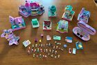 Massive Polly Pocket Lot Houses Playsets Compacts Bluebird Toys 31 Figures 1990s