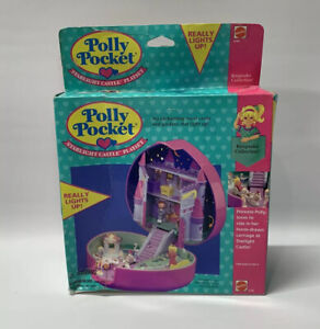 BRAND NEW IN BOX Bluebird Polly Pocket 1993 Starlight Castle Light Up Playset