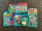 Polly Pocket 7 SEALED piece collection Bluebird 1993/7 Starlight Castle 4 Locket