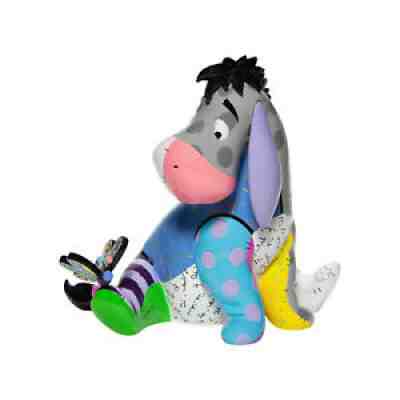Disney Romero Britto 2020 Winnie the Pooh's EEYORE Big Fig Figurine 6007098