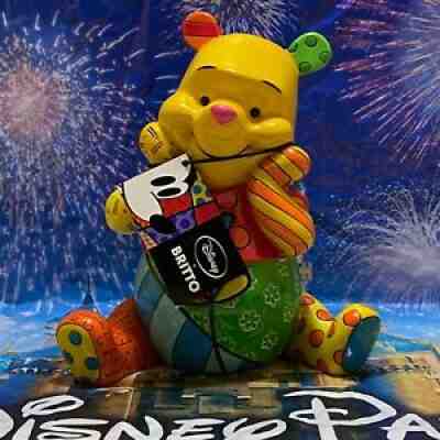 Winnie The Pooh Disney Britto Authentic Figurine Pop Art 2013 New in Box