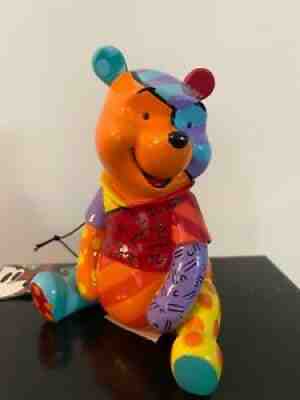 BRITTO DISNEY ENESCO 5.25â? WINNIE THE POOH 4045144, RARE COLLECTIBLE RETIRED NEW