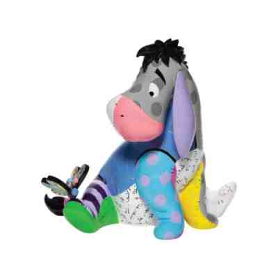 Enesco Disney by Romero Britto Winnie the Pooh Eeyore Butterfly Big Figurine