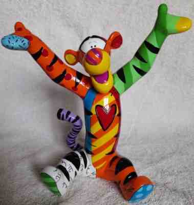 Disney Britto Tigger Romero Pop Art Collection Figurine Winnie the Pooh Boxed