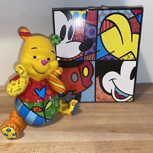 2012 DISNEY BRITTO WINNIE THE POOH SHOWCASE COLLECTION FIGURINE ENESCO NIB RARE
