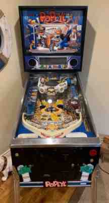 Popeye Pinball Machine  “Popeyes Saves The World” Ballys