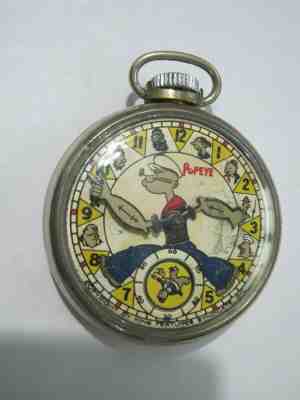 1930'a POPEYE  Pocket Watch  