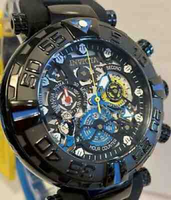 Invicta  ??Popeye ? Subaqua LE#0065/3000 47mm BLK/Blue Swiss Chrono Qtz Mens Watch