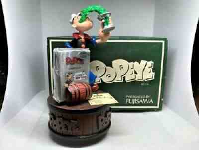 New Auth ZIPPO 1998 Limited Edition POPEYE Lighter & Music Box Set No.0022