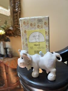 Precious Moments Nativity Cow E-5638 Figurine NATIVITY ADDITION -BOX