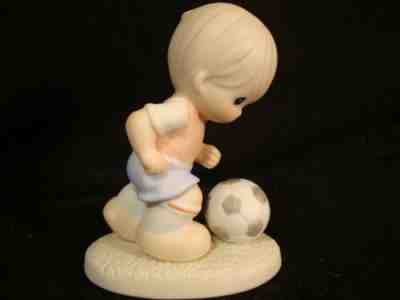 Precious Moments-Soccer Boy-You Will Always Be A Winner-W/BOX