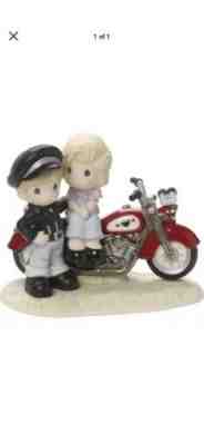 Precious Moments 'You're My Road To Happiness' Limited Edition 164001 Motorcycle