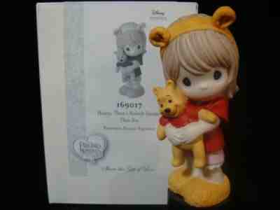 Precious Moments Disney Girl w/Pooh Ears w/Winnie the Pooh Doll *EXTREMELY RARE*