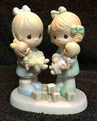 Precious Moments YOU'RE THE BEST FRIEND ON THE BLOCK 524018 Figurine DATED 2001