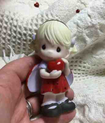 precious moments figurine 2009 ladybug girl a special spot in my heart