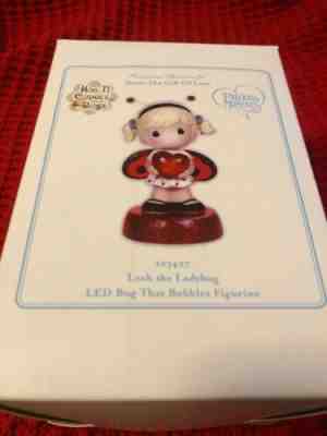 Precious Moments LED Leah The Ladybug NIB 2012 Porcelain Figurine