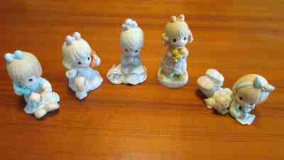 Lot of 5 Precious Moments Figurines - Excellent condition