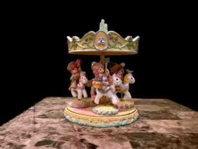 Precious Moments Wizard Of Oz Carousel 2004 COMPLETE SET  *EXTREMELY RARE*