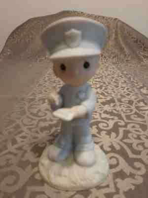 Precious Moments It's Better To Give Than Receive #12297 1984 Police Officer