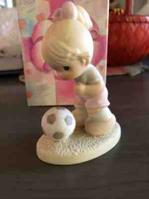 Precious Moments You'll Always Be A Winner To Me Soccer Girl