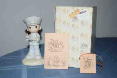 Precious Moments It's Better To Give Than Receive 12297 1984 Police Figurine