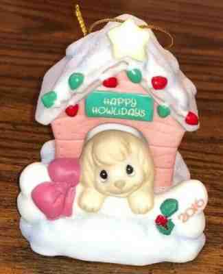 Precious Moments-2016 Puppy Dog In Doghouse-Home For The Howlidays NWOT NO BOX