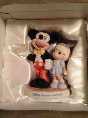 Disney Precious Moments Where Dreams Come True Park Exclusive Figurine 2007 NIB