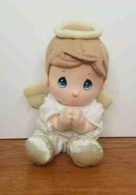 Precious Moments Plush Boy Angel Doll Says Bedtime Lords Prayer Pal 