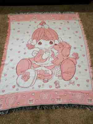 precious moments pink blanket